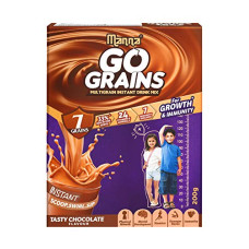 Deals, Discounts & Offers on  - Manna Go Grains Millet Health and Nutrition Drink, 200g Chocolate