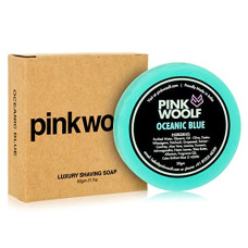 Deals and Offers on Health & Personal Care - Pink Woolf Luxury Shaving Soap - REFILL | Make Dense Lather | Contains Tea Tree Oil and Shea Butter to Relieve Dryness | Fresh & Energizing | OCEANIC BLUE | 50gm Deals, Discounts & Offers on Health & Personal Care - Pink Woolf Luxury Shaving Soap - REFILL | Make Dense Lather | Contains Tea Tree Oil and Shea Butter to Relieve Dryness | Fresh & Energizing | OCEANIC BLUE | 50gm