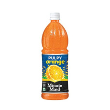 Deals, Discounts & Offers on  - Minute Maid Pulpy Orange Juicedrink| Orange Fruit Juicedrinkwith Real Orange Pulp | Pulpy Orange Ready-To-Serve Drink, PET Bottle, 1 L