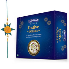 Deals, Discounts & Offers on  - Daawat Rakhi Gift Hamper for Brother with Festive Feast Pack, Rakshabandhan Gifts for Brother, Rakhi Gifts