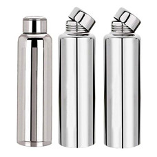 Deals and Offers on - Kuber Industries Stainless Steel Fridge Water Bottle/Refrigerator Bottle/Thunder (1000 ML)-Kitchenware Set of 3 Pcs (Code-BT19), Silver, Standard (FRGBOTTLE19) Deals, Discounts & Offers on - Kuber Industries Stainless Steel Fridge Water Bottle/Refrigerator Bottle/Thunder (1000 ML)-Kitchenware Set of 3 Pcs (Code-BT19), Silver, Standard (FRGBOTTLE19)