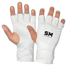 Deals and Offers on - SM Cut Fingure Cricket Wicket Keeping Inner Gloves (Cotton Foam Padded)(Pack of 1 Pair) Deals, Discounts & Offers on - SM Cut Fingure Cricket Wicket Keeping Inner Gloves (Cotton Foam Padded)(Pack of 1 Pair)