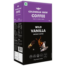 Deals, Discounts & Offers on  - Colombian Brew Vanilla Instant Coffee Powder, No Sugar Vegan, 100g