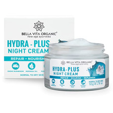 Deals, Discounts & Offers on Beauty Care - Bella Vita Organic Hydra Plus Night Gel Cream Light Weight Moisturiser for Nourishing, Hydrating, Radiant & Youthful Skin with Moringa, Rosehip Oil, Non Sticky