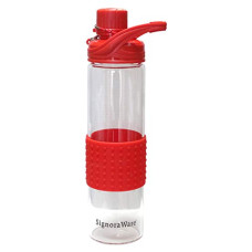 Deals and Offers on - Signoraware Aqua Glow Bottle, 550 ML, Red Deals, Discounts & Offers on - Signoraware Aqua Glow Bottle, 550 ML, Red