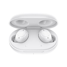 Deals, Discounts & Offers on Headphones - Oppo Enco Buds Bluetooth True Wireless in Ear Earbuds(TWS) with Mic, 24H Battery Life, Supports Dolby Atmos Noise Cancellation During Calls, IP54 Dust & Water Resistant,(White, True Wireless)
