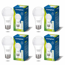 Deals and Offers on - Crompton Dyna Ray 12W Round E27 LED Cool Day Light Pack of 4 Deals, Discounts & Offers on - Crompton Dyna Ray 12W Round E27 LED Cool Day Light Pack of 4