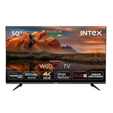Deals and Offers on Televisions - Intex 126 cm (50 inches) 4K Ultra HD Smart LED TV LED-WOS5020U (Black) Deals, Discounts & Offers on Televisions - Intex 126 cm (50 inches) 4K Ultra HD Smart LED TV LED-WOS5020U (Black)