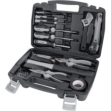Deals and Offers on - AmazonBasics 32 Piece Household Tool Set Deals, Discounts & Offers on - AmazonBasics 32 Piece Household Tool Set