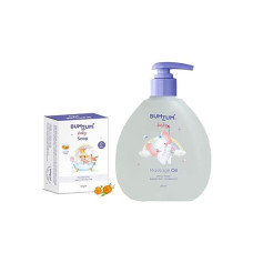 Deals, Discounts & Offers on Baby Care - Bumtum Paraben Free Baby Soap 50Gram (Pack of 1) & Baby Massage Oil (200 ML) Combo
