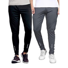 Deals, Discounts & Offers on Men - [Size XL,XXL] Selvia Men's Lycra Full Elastic Sport Wear Stretchable Track Pant Combo Pack of 2