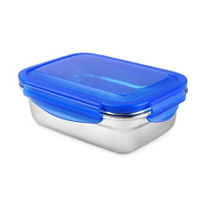 Deals, Discounts & Offers on  - Cello Exe Steel Stainless Steel Single Walled Container, 900ml, 1pc, Blue