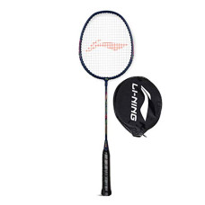 Deals and Offers on - Li-Ning Mega Power 8 Strung Aluminum Badminton Racket with Head Cover (Multicolour), Navy/Pink Deals, Discounts & Offers on - Li-Ning Mega Power 8 Strung Aluminum Badminton Racket with Head Cover (Multicolour), Navy/Pink