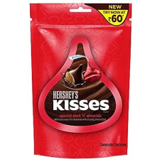 Deals, Discounts & Offers on  - Kisses Dark n Almonds 33.6g Pack of 6