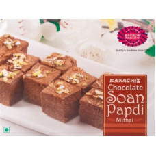Deals, Discounts & Offers on Sweets - KARACHI BAKERY Chocolate Soan Papdi Mithai Box(200 g)