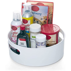 Deals and Offers on - Spenfrone Multi-Purpose 360 Rotating Organizer Tray/Kitchen Organizer/Multi- Function Rotating Tray/Cosmetics Organizer (Cream, Pack of 1) Deals, Discounts & Offers on - Spenfrone Multi-Purpose 360 Rotating Organizer Tray/Kitchen Organizer/Multi- Function Rotating Tray/Cosmetics Organizer (Cream, Pack of 1)