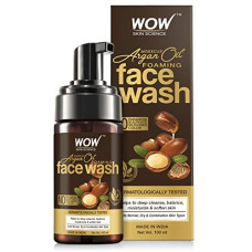 Deals, Discounts & Offers on Beauty Care - WOW Skin Science Moroccan Argan Oil Foaming Face Wash - contains Argan Oil & Aloe Extracts -