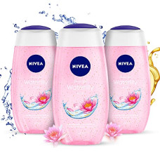 Deals and Offers on - NIVEA Waterlily & oil 250 ml Body Wash(Pack of 3)|Shower Gel with Scent of Waterlily and Care Oil|Pure Glycerin Deals, Discounts & Offers on - NIVEA Waterlily & oil 250 ml Body Wash(Pack of 3)|Shower Gel with Scent of Waterlily and Care Oil|Pure Glycerin