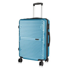 Deals and Offers on - Nasher Miles Dalhousie Hard-Sided Poycarbonate Check-in Luggage Titanium Blue 28 inch |75cm Trolley Bag Deals, Discounts & Offers on - Nasher Miles Dalhousie Hard-Sided Poycarbonate Check-in Luggage Titanium Blue 28 inch |75cm Trolley Bag