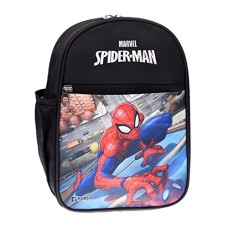 Deals and Offers on - Kuber Industries Marvel Spider-Man School Bag|2 Compartment Rexine School Bagpack|School Bag for Kids|School Bags Deals, Discounts & Offers on - Kuber Industries Marvel Spider-Man School Bag|2 Compartment Rexine School Bagpack|School Bag for Kids|School Bags