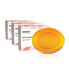 Deals and Offers on - Amazon Brand - Solimo Glycerine Bathing Bar (Pack of 3), 3 x 125g Deals, Discounts & Offers on - Amazon Brand - Solimo Glycerine Bathing Bar (Pack of 3), 3 x 125g