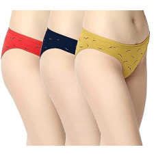 Deals, Discounts & Offers on Women - OFNITE Enterprise Combo of 3 Women Panty/Net G-String, G-Thong and Polyster Panty-Pack of Three/Soft & Comfortable Beach Wear Bikini Panty