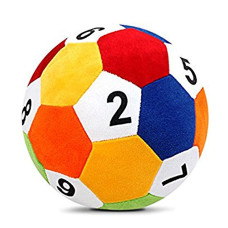 Deals, Discounts & Offers on  - Babique Ball Numeric Plush Soft Toy Cute Kids Birthday Animal Baby Boys/Girls (25 cm)