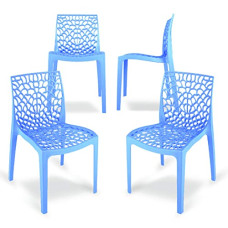 Deals, Discounts & Offers on Furniture - Binani Web Dining/Cafeteria/Designer Armless Heavy Duty Plastic Chair