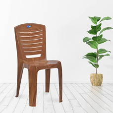 Deals, Discounts & Offers on Furniture - Nilkamal CHR4025 Plastic Mid Back with Arm Chair Set of 6