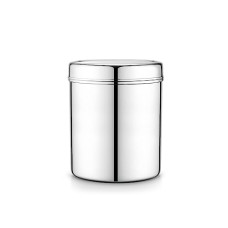 Deals and Offers on - Steelcraft Premium Stainless Steel 15 22G Deep Dabba, Silver Colour - Airtight | Durable | Long-Lasting |Reliable| Spice Storage Container | Steel Jar| Deals, Discounts & Offers on - Steelcraft Premium Stainless Steel 15 22G Deep Dabba, Silver Colour - Airtight | Durable | Long-Lasting |Reliable| Spice Storage Container | Steel Jar|