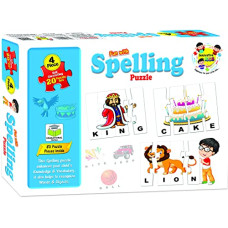 Deals and Offers on - Educational Spelling Puzzle, 4 Self Correcting 20 Pieces Puzzle Set Deals, Discounts & Offers on - Educational Spelling Puzzle, 4 Self Correcting 20 Pieces Puzzle Set