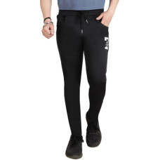 Deals and Offers on - RUNNING MACHINEMen Printed Black Track Pants Deals, Discounts & Offers on - RUNNING MACHINEMen Printed Black Track Pants