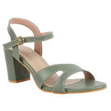 Deals, Discounts & Offers on  - Respiro womens Blue Women's Block Heels Heeled Sandal