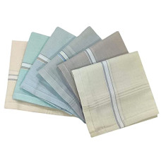 Deals, Discounts & Offers on Accessories - Kuber Industries Premium Handkerchief For Men|Cotton Hanky For Men|Neat Stiched With Printed Colors 