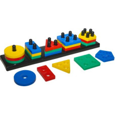 Deals and Offers on - TechHark Stacking Toys Shape & Color Recognition Geometric Block Sorting Toys Deals, Discounts & Offers on - TechHark Stacking Toys Shape & Color Recognition Geometric Block Sorting Toys