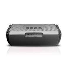 Deals, Discounts & Offers on  - Hitage BS-414 Party Beats Sound Coloful Gleming Light 5.0 Bluetooth 5 W Bluetooth Laptop/Desktop Speaker (Grey, 5 Way Speaker Channel)