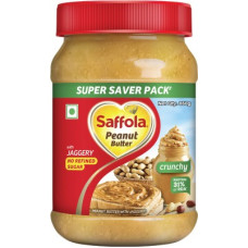 Deals and Offers on Food and Health - Saffola Peanut Butter, Crunchy, High Protein , Only Jaggery, No Refined Sugar 850 g Deals, Discounts & Offers on Food and Health - Saffola Peanut Butter, Crunchy, High Protein , Only Jaggery, No Refined Sugar 850 g