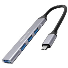 Deals, Discounts & Offers on  - Amazon Basics 4-in-1 USB Hub with Type C Multiport Adapter, up to 5 Gbps Data Transfer Speed