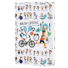 Deals and Offers on Electronics - Amazon Brand - Solimo Sports Slam A5 Size Hardbound Notebook | 80 GSM | 192 Pages (140 X 210 mm) Deals, Discounts & Offers on Electronics - Amazon Brand - Solimo Sports Slam A5 Size Hardbound Notebook | 80 GSM | 192 Pages (140 X 210 mm)
