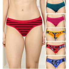 Deals, Discounts & Offers on  - samvarPack of 6 Women Hipster Multicolor Panty