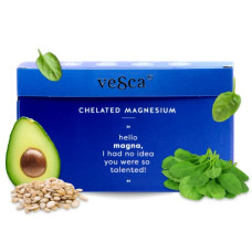 Deals, Discounts & Offers on  - Vesca Chelated Magnesium Glycinate, Citrate, Oxide | Improve Sleep | Stress Relief | High Absoprtion Triple Magnesium Complex