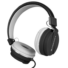 Deals and Offers on - Zebronics Zeb-Storm Wired On Ear Headphone with 3.5mm Jack, Built-in Microphone Deals, Discounts & Offers on - Zebronics Zeb-Storm Wired On Ear Headphone with 3.5mm Jack, Built-in Microphone