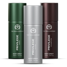 Deals and Offers on - THE MAN COMPANY Hero, Champion & Titan | Long-Lasting Deos Privilege Deodorant Spray - For Men(450 ml, Pack of 3) Deals, Discounts & Offers on - THE MAN COMPANY Hero, Champion & Titan | Long-Lasting Deos Privilege Deodorant Spray - For Men(450 ml, Pack of 3)
