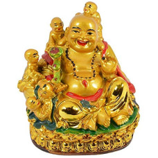 Deals and Offers on - RIPE INDIA Laughing Buddha with Children Deals, Discounts & Offers on - RIPE INDIA Laughing Buddha with Children