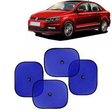 Deals and Offers on - Kingsway Car Window Curtain Sticky Sun Shades for Volkswagen Vento, 2017 Onwards Model, Universal Fit Sunshades Deals, Discounts & Offers on - Kingsway Car Window Curtain Sticky Sun Shades for Volkswagen Vento, 2017 Onwards Model, Universal Fit Sunshades