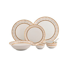 Deals and Offers on - Hitkari Porcelain Dinner Set 33 Pc. Dinner Set Deals, Discounts & Offers on - Hitkari Porcelain Dinner Set 33 Pc. Dinner Set