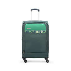 Deals and Offers on - Aristocrat Commander 69Cms Premium Polyester with PVC Coating Soft Sided Check-in 4 Wheels Medium Green Suitcase Deals, Discounts & Offers on - Aristocrat Commander 69Cms Premium Polyester with PVC Coating Soft Sided Check-in 4 Wheels Medium Green Suitcase