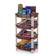 Deals and Offers on - THEODORE Plastic Vegetable Trolley Rack for Kitchen Storage Vegetable Organizer Stand for Basket, Storage Racks for Office, Living Room, Fruits Onion Potato Stand Deals, Discounts & Offers on - THEODORE Plastic Vegetable Trolley Rack for Kitchen Storage Vegetable Organizer Stand for Basket, Storage Racks for Office, Living Room, Fruits Onion Potato Stand