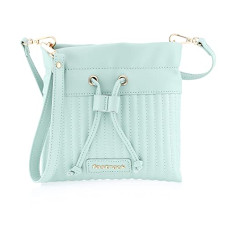 Deals and Offers on - Fastrack Women's Mint Green Quilted Waist Bag Deals, Discounts & Offers on - Fastrack Women's Mint Green Quilted Waist Bag