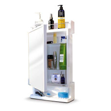 Deals and Offers on Furniture - CIPLAPLAST Rich Look Bathroom Cabinet with Mirror White | Storage Organiser | Strong Plastic Bathroom Shelves Wall Mounted | Bathroom Accessories| Mirror Cabinet (Made in India) Deals, Discounts & Offers on Furniture - CIPLAPLAST Rich Look Bathroom Cabinet with Mirror White | Storage Organiser | Strong Plastic Bathroom Shelves Wall Mounted | Bathroom Accessories| Mirror Cabinet (Made in India)